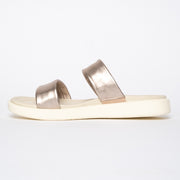 Cassini Mellow Platinum slides inside. Womens size 45 sandals