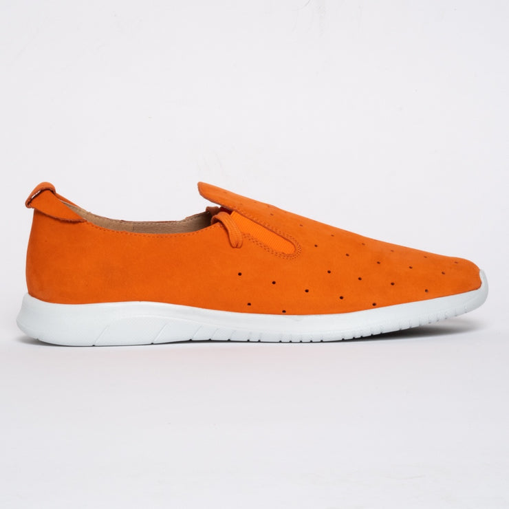 Ziera Finar Orange sneakers side. Size 45 women's shoes