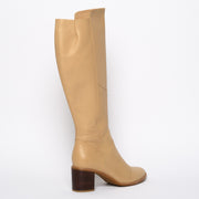 Shireen Beige back. Size 12.5 women's boots