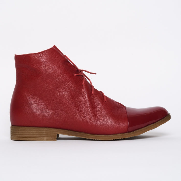 Django and Juliette Kingfish Pinot Ankle Boots side. Size 43 women's boots