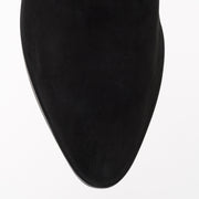 Django and Juliette Perly Black Suede Ankle Boot toe. Size 43 women's boots