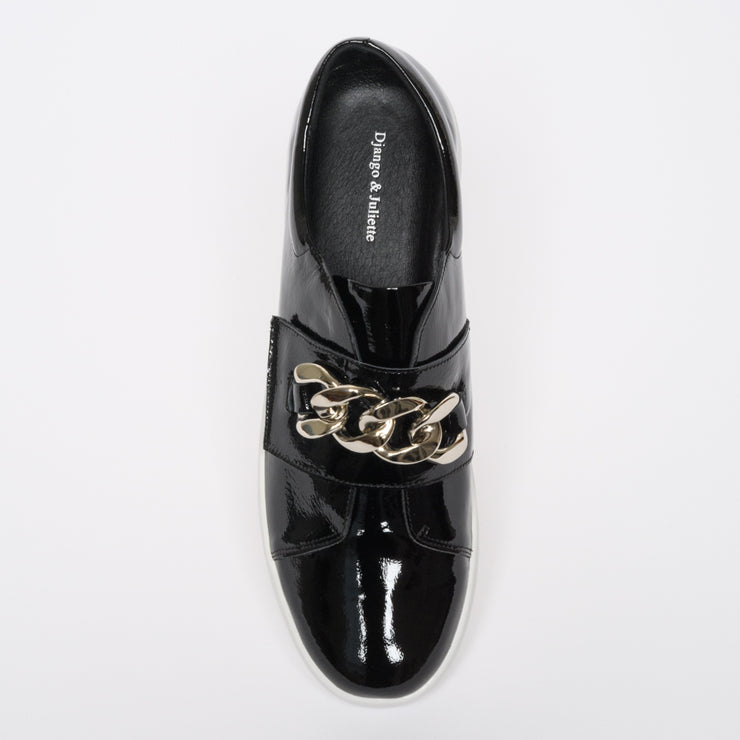 Layan Black Patent top. Size 46 women's shoes