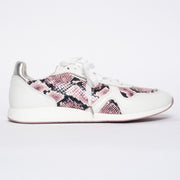 Winnie II Mauve Python Print side