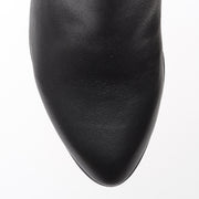 Bresley Pansy Black Croc Print Ankle Boots toe. Size 45 women's boots