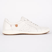 Caren 01 White side. Size 10 women's shoes