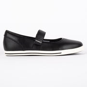 Frankie4 Addi Black White leather shoes side. Womens Size 10 shoes