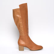 Setley Dark Tan side. Size 10 women's boots