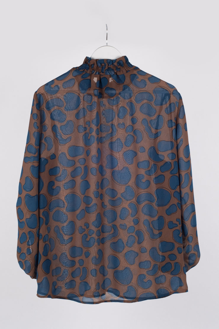 Inspiration Top Blue Print back
