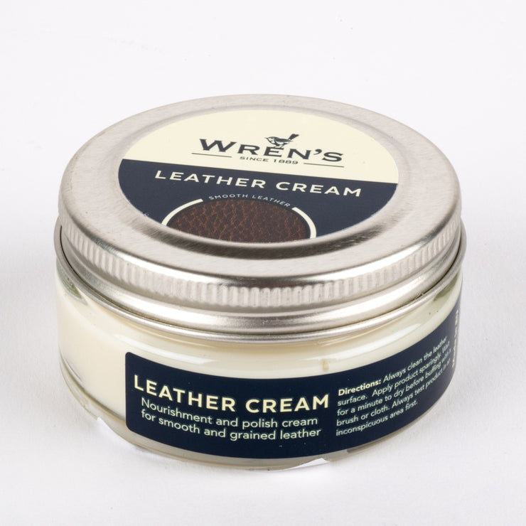 Tin of Wrens Neutral leather shoe cream