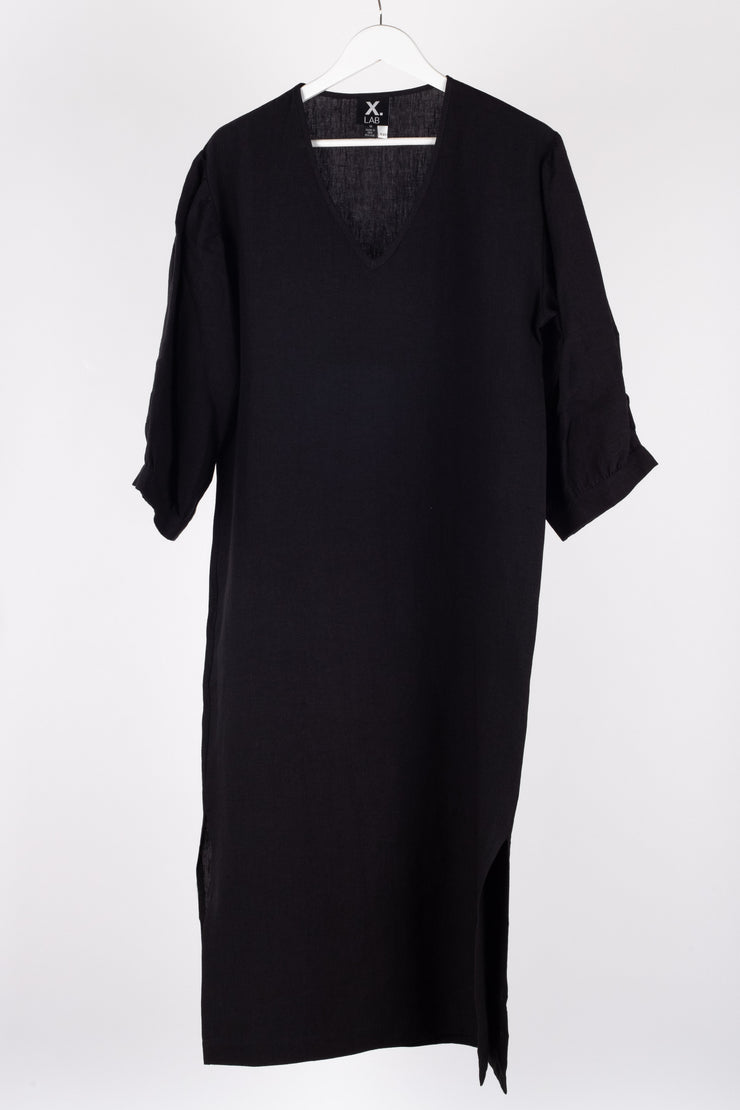 Begin dress black for tall women