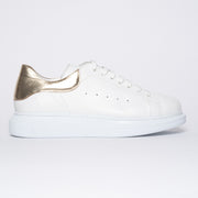 Punk White Gold side. Size 10 women’s shoes