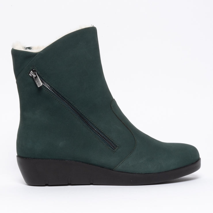 Ziera Blayke Forest Nubuck Ankle Boots side. Womens Size 42 Boots