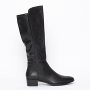 Tetley Black Stretch side. Size 10 women's boots