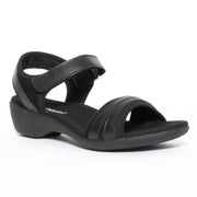 Hush Puppies Amazing Black front. Size 11 women's sandals