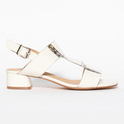 Bresley Angelic Swan Patent Leopard side. Women's size 43 sandals