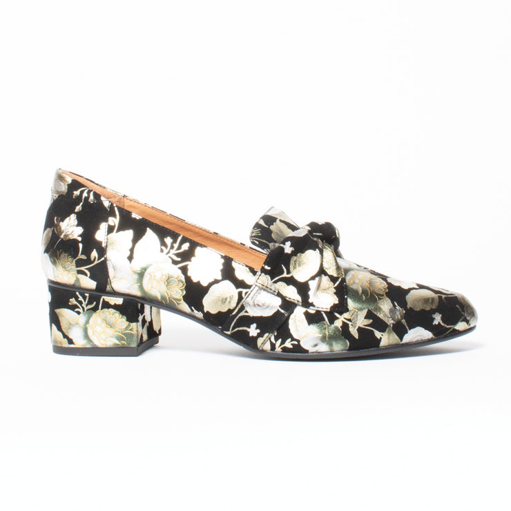 Bresley Ansett Night Garden Suede Shoe side. Size 42 womens shoes