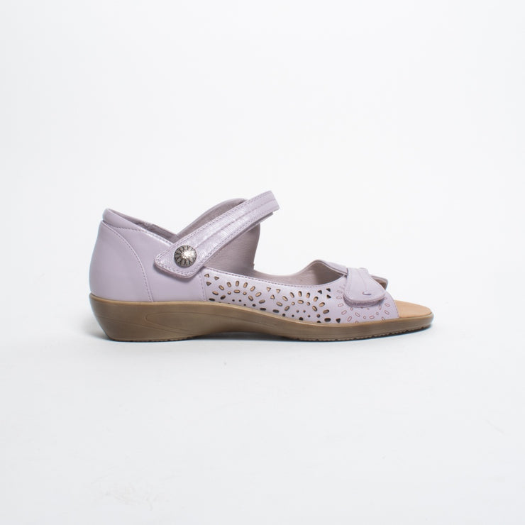 Pure Comfort Aroma2 Lilac Sandal side. Size 42 womens shoes