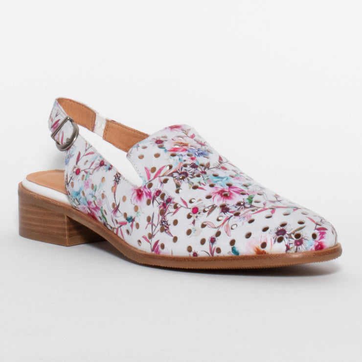 Bresley Asp Botanic front. Women's size 43 slingback