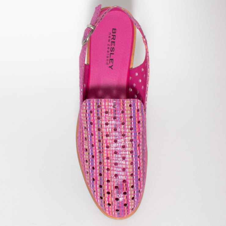 Bresley Asp Fuchsia Jive top. Size 42 women's slingback sandal