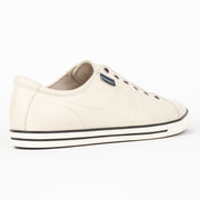 Frankie4 Nat II Cream Sneaker back. Size 13 womens shoes