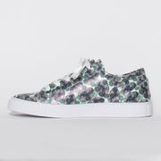 Minx Bandit Emerald Stencil Flower inside.  Size 46 women's sneakers