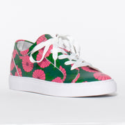 Minx Bandit Pink Lily Pad front. Size 44 women's sneakers