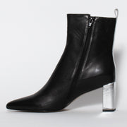 Tamara London Banti Black Silver Ankle Boots High inside. Size 43 women’s ankle boots