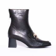 Tamara London Benton Black Ankle Boot side. Size 42 womens shoes