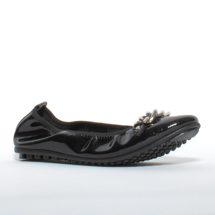 Django and Juliette Berle Black Patent Shoe front. Size 43 womens shoes