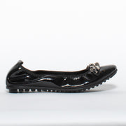 Django and Juliette Berle Black Patent Shoe side. Size 42 womens shoes