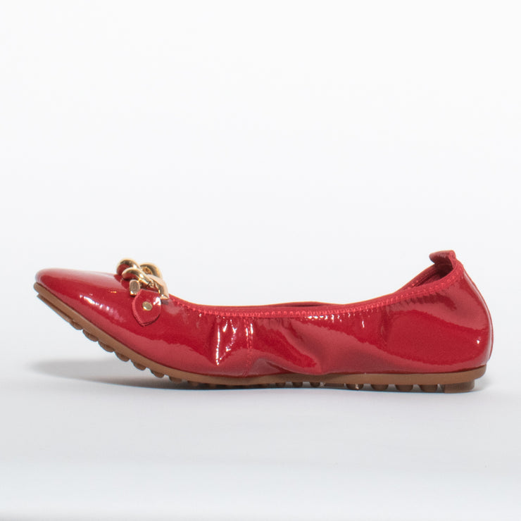 Django and Juliette Berle Dark Red Patent Shoe inside. Size 45 womens shoes