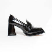 Tamara London Burdy Black Patent Shoe side. Size 42 womens shoes
