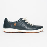 Josef Seibel Caren 01 Ocean Sneaker side. Size 42 womens shoes