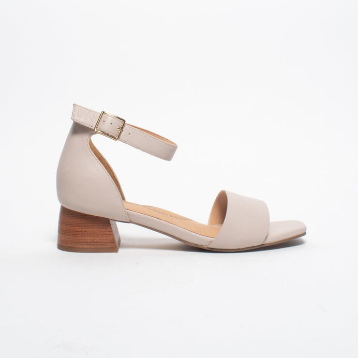 Ziera Clairest Nude Sandal side. Size 42 womens shoes