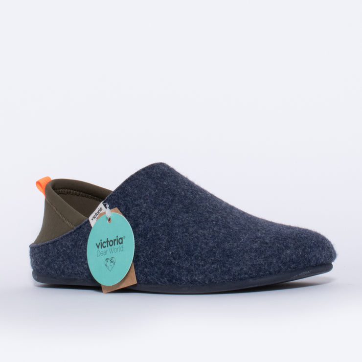 Victoria Cleo Marino Slipper front. Womens size 43 shoes
