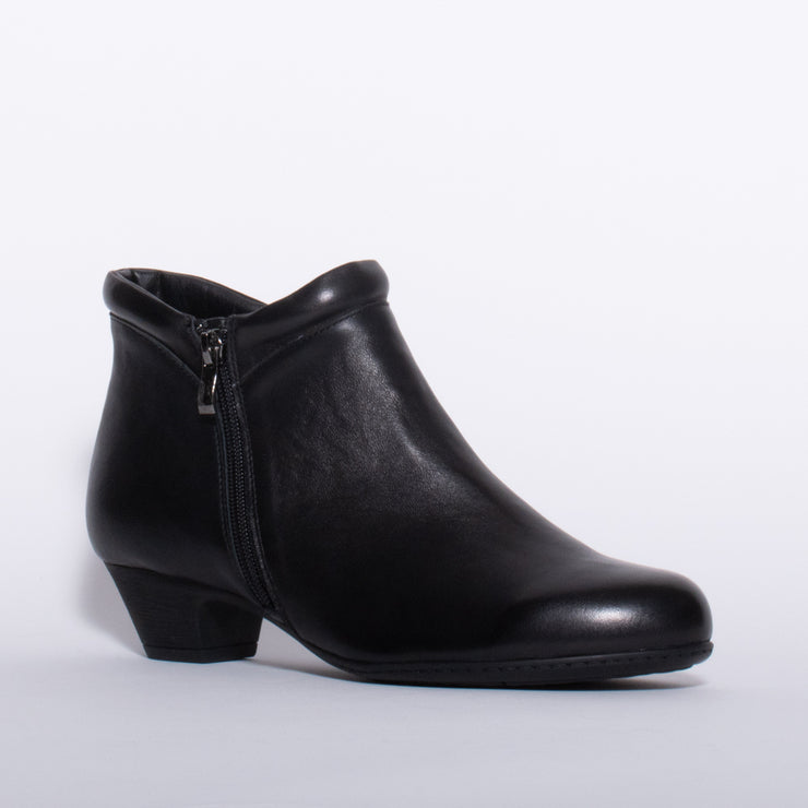 CBD Co Black Ankle Boot front. Size 43 womens shoes