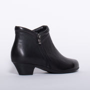 CBD Co Black Ankle Boot back. Size 44 womens shoes