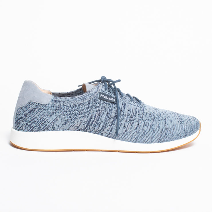 Frankie4 Dimity Blue Mist Sneaker side. Size 10 womens shoes