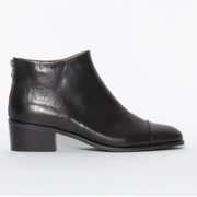 Bresley Druid Black Red Zip Ankle Boot side. Size 42 women’s boots