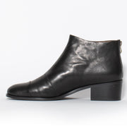 Bresley Druid Black Red Zip Ankle Boot inside. Size 45 women’s boots