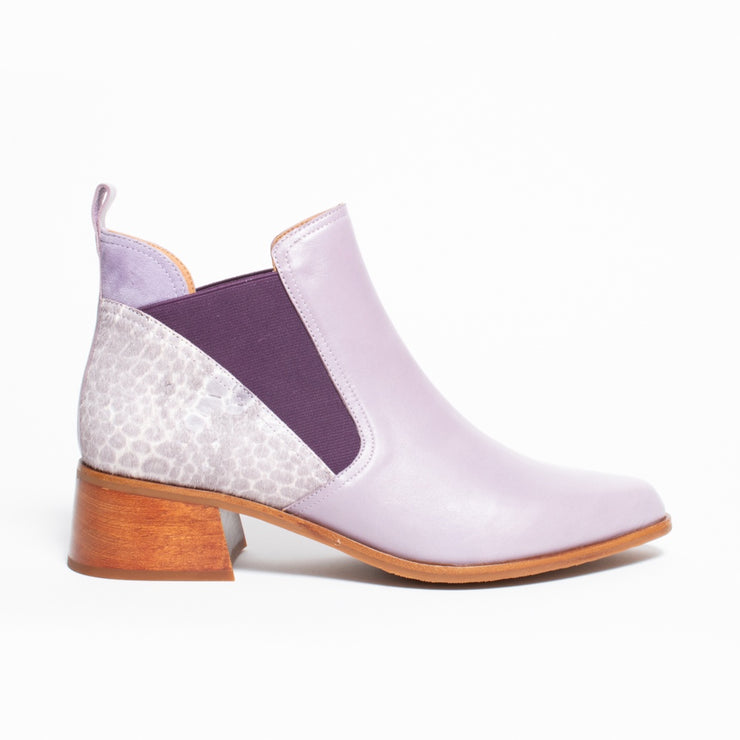 Bresley Ducal Lilac Multi Ankle Boot side. Size 42 womens shoes