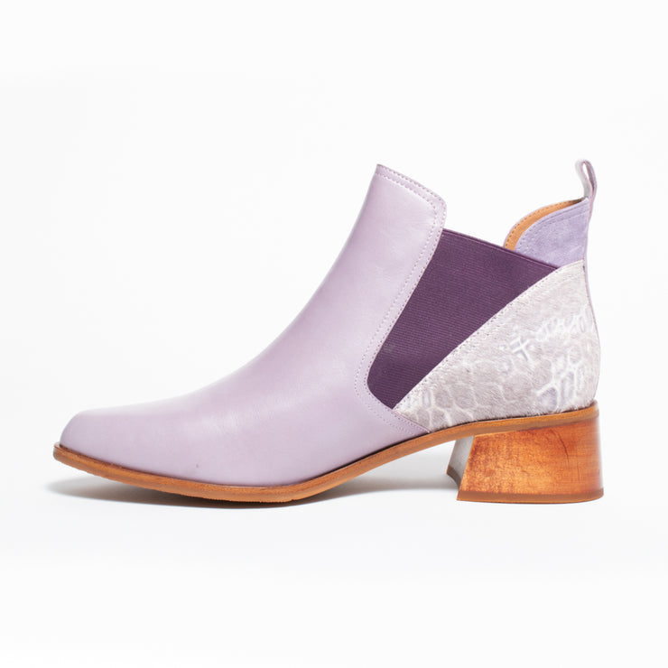 Bresley Ducal Lilac Multi Ankle Boot inside. Size 45 womens shoes