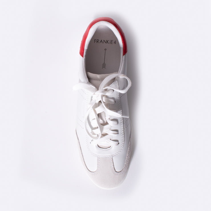 Frankie4 Drew White Scarlet Sneaker top. Size 10 womens shoes