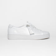 Minx Eye Pop White Sneaker side. Size 42 womens shoes