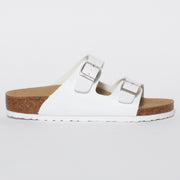 Neckerman Flicka White Sandal side. Size 42 womens shoes