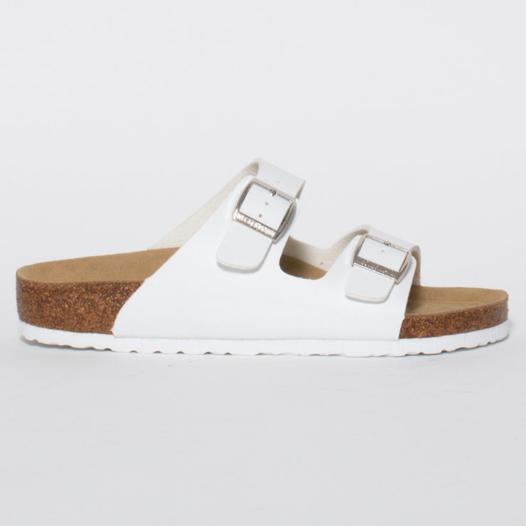 Neckerman Flicka White Sandal side. Size 42 womens shoes
