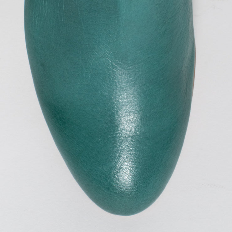 Django and Juliette Faye Dark Emerald Ankle Boot toe. Size 42 women’s boots