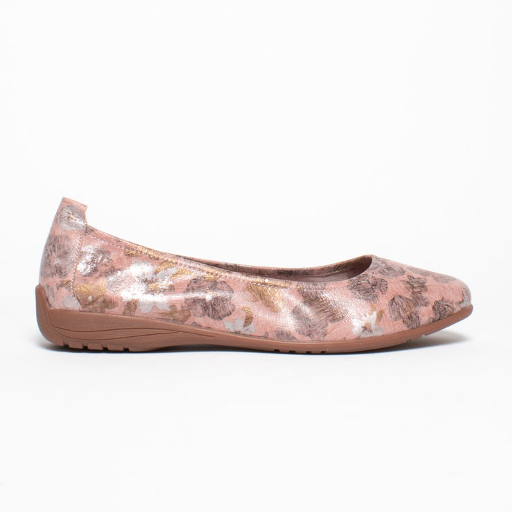 Josef Seibel Fenja 01 Pink Multi Shoe side. Size 42 womens shoes