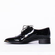 Fesla Black Patent Shoe inside. Size 45 womens shoes