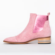 Django and Juliette Forda Pink Ankle Boot inside. Size 45 womens shoes